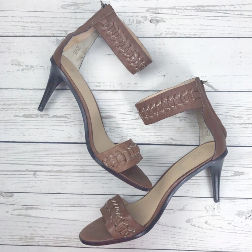 Joe’s Jeans Braided Open Toe Sandal Heels
